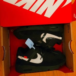 Nike Air Max 90 OFF-WHITE Black White
Toddler 9c